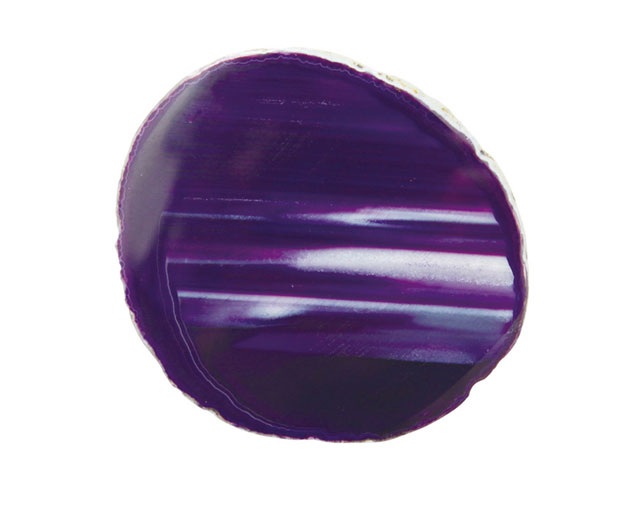 アマブロ(amabro) CRYSTAL COASTER / Purpleの写真