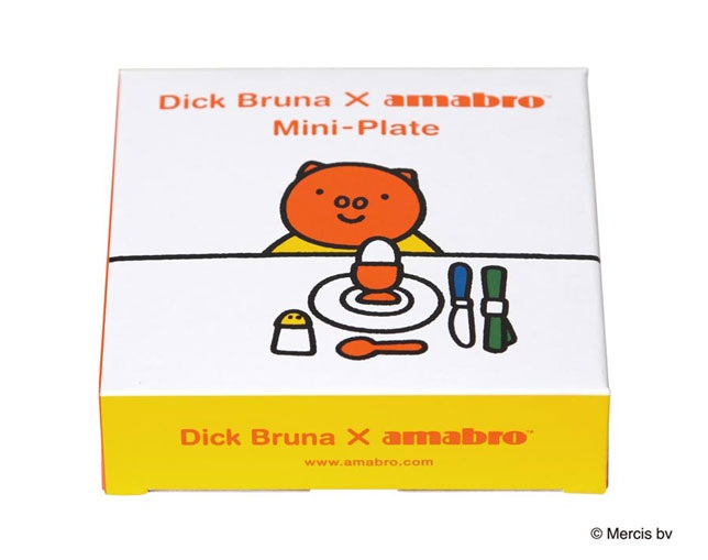 アマブロ(amabro) Dick Bruna Mini-Plate / gruntyの写真