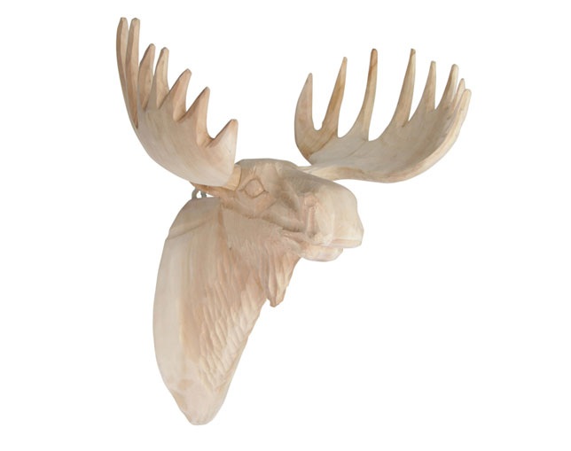 アマブロ(amabro) WOOD ANIMAL HEAD / Mooseのメイン写真