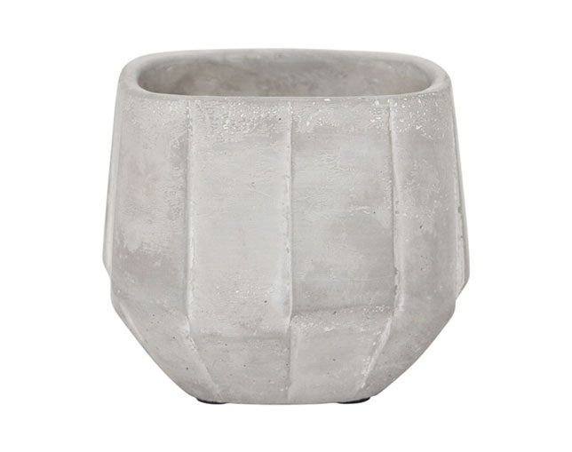 アマブロ(amabro) CEMENT PLANTER -ARTDECO- / Gray（M）の写真