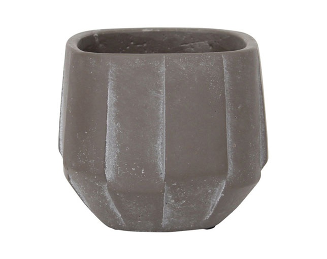 アマブロ(amabro) CEMENT PLANTER -ARTDECO- / Brownの写真