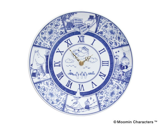 アマブロ(amabro) MOOMIN×amabro　SOMETSUKE -CLOCK- / TIME GOES ON（Blue）の写真