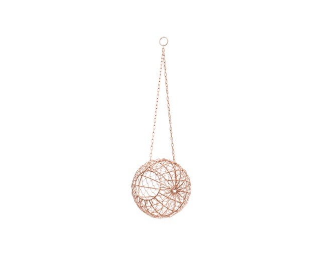 アマブロ(amabro) Wire Ball Hanging / Copper (S)の写真