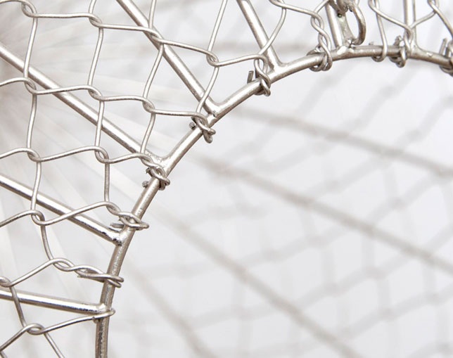 アマブロ(amabro) Wire Ball Hanging / Silver (S)の写真