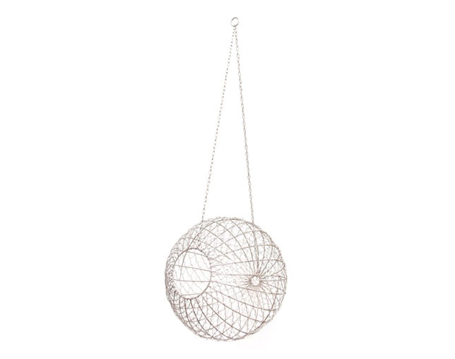 アマブロ(amabro) Wire Ball Hanging / Silver (L)の写真