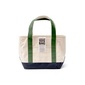 amabro COOLER TOTE BAG / Green×Navy(S)の写真