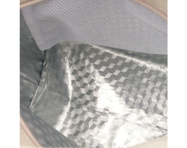 アマブロ(amabro) COOLER TOTE BAG / Green×Navy(S)の写真