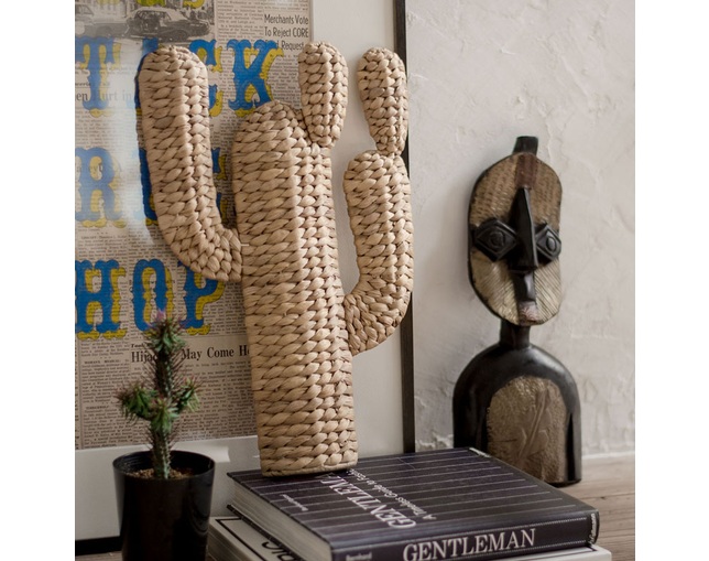 アマブロ(amabro) CACTUS BRAID Pillar / Naturalの写真