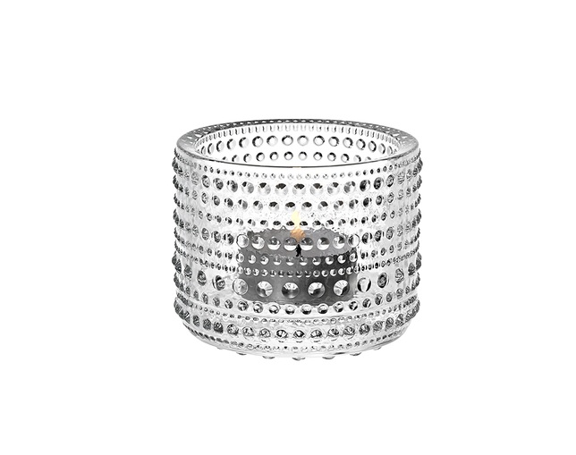 iittala(イッタラ) カステヘルミ キャンドルホルダー クリアの写真