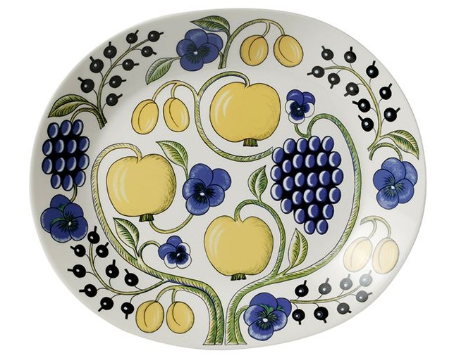 ARABIA(アラビア) パラティッシ オーバルプレート 36cmの写真