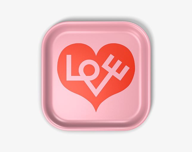 Vitra(ヴィトラ) Classic Tray - Love Heartの写真