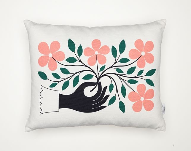 Vitra(ヴィトラ) Graphic Print Pillow - Handの写真