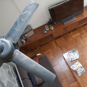 インダストリアル シーリングファンライト3件[タブルーム]