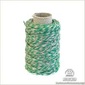 Redecker 亜麻の多目的紐糸（グリーン×グレー）75m の写真