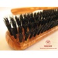 Redecker オリーブウッドのヘアーブラシ(猪毛) [角]の写真
