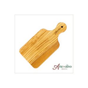 Arteinolivo] オリーブウッドのブレッドカッティングボード(2ピース