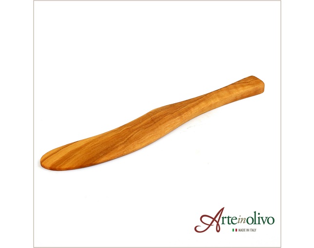 Arte in Olivo(アルテインオリーボ) [Arteinolivo] オリーブウッドのバターナイフ-17cmのメイン写真
