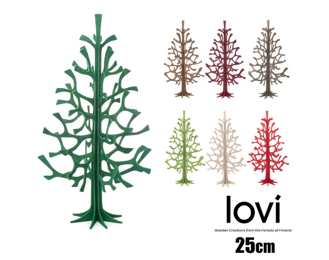 Lovi(ロヴィ) Lovi（ロヴィ） クリスマスツリー Momi-no-ki 25cmの写真