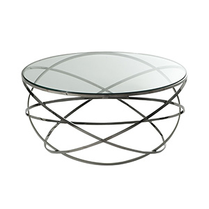 「Roche Bobois」ロッシュ ボボアストライプデザインの円形テーブル Roche Bobois」ロッシュ ボボアストライプデザインの円形