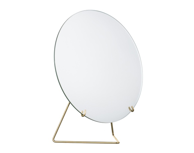 MOEBE(ムーベ) MIRROR 20cm Brassの写真