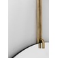 MOEBE WALL MIRROR 50cm Brassの写真