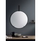 MOEBE WALL MIRROR 70cm Blackの写真