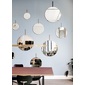 MOEBE WALL MIRROR 70cm Blackの写真