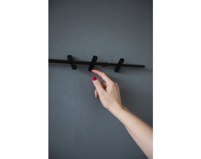 MOEBE(ムーベ) COAT RACK 40cm BLACKの写真