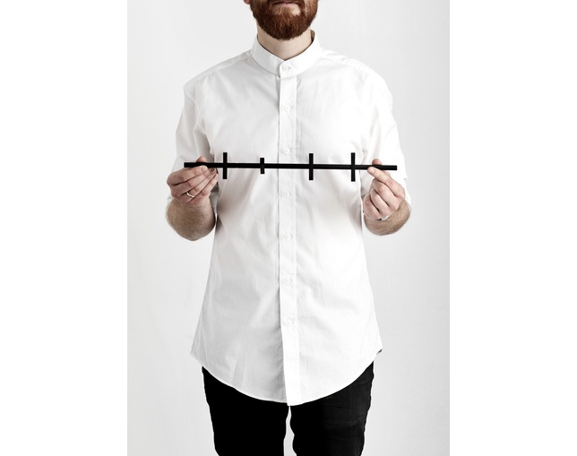 MOEBE(ムーベ) COAT RACK 40cm BLACKの写真