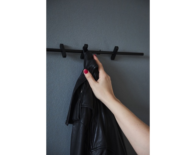 MOEBE(ムーベ) COAT RACK 70cm BLACKの写真