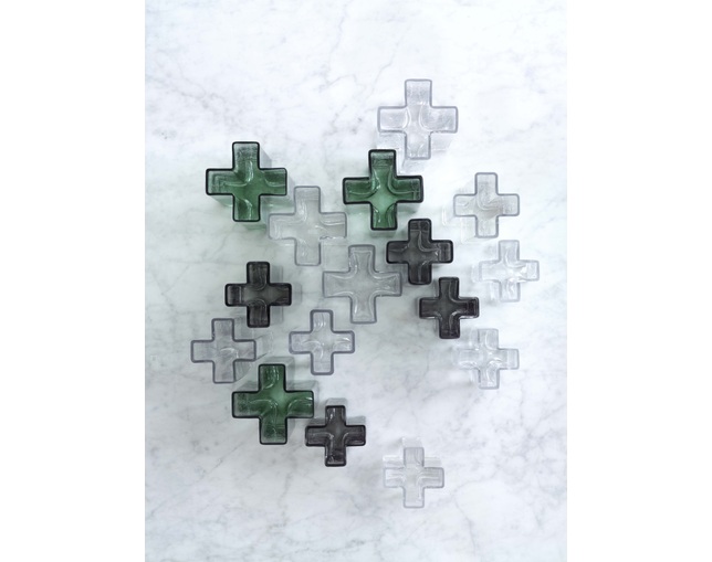 HOLMEGAARD(ホルムガード) クロスベース スモーク 25cmの写真