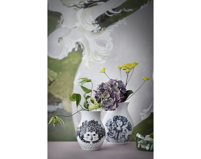 BJORN WIINBLAD(ビヨン・ヴィンブラッド) Flower Vase BLACKの写真