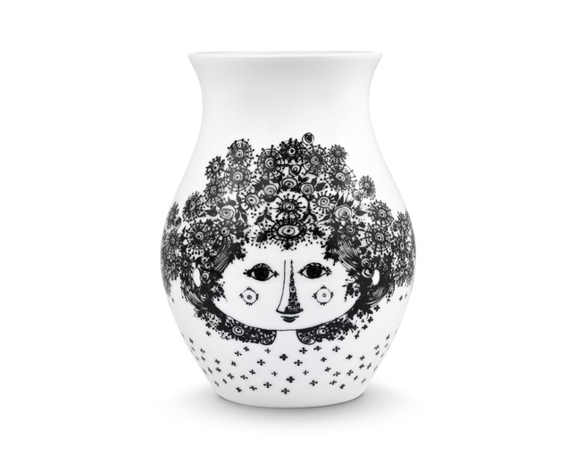 BJORN WIINBLAD(ビヨン・ヴィンブラッド) Flower Vase BLACKの写真