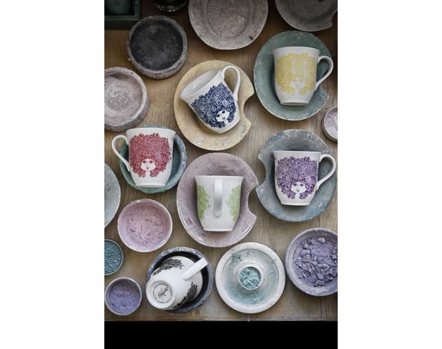 BJORN WIINBLAD(ビヨン・ヴィンブラッド) Mug BLACKの写真