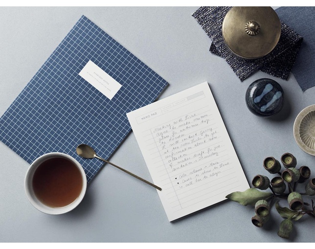 KARTOTEK COPENHAGEN(カトテック コペンハーゲン) LARGE NOTEBOOK Light Blueの写真
