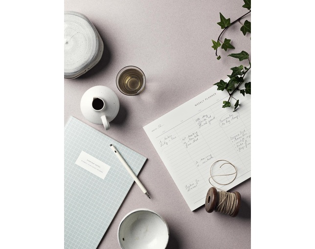 KARTOTEK COPENHAGEN(カトテック コペンハーゲン) LARGE NOTEBOOK Light Blueの写真