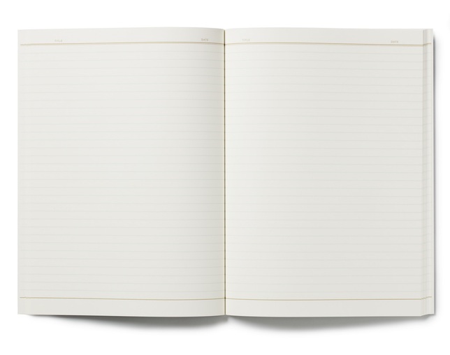 KARTOTEK COPENHAGEN(カトテック コペンハーゲン) LARGE NOTEBOOK Brick Redの写真