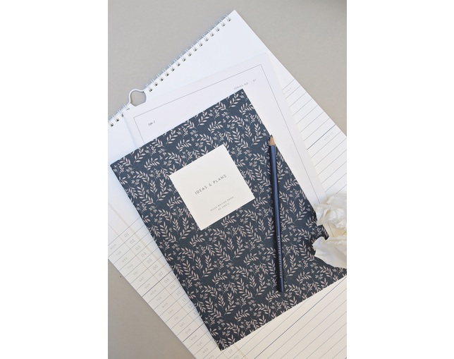 KARTOTEK COPENHAGEN(カトテック コペンハーゲン) MEDIUM NOTEBOOK Navyの写真