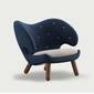HOUSE OF FINN JUHL Pelican Chair with buttonsの写真
