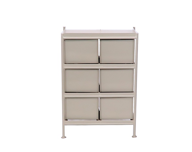 イエノワ(ienowa) 6杯引出チェスト MSG BEの写真