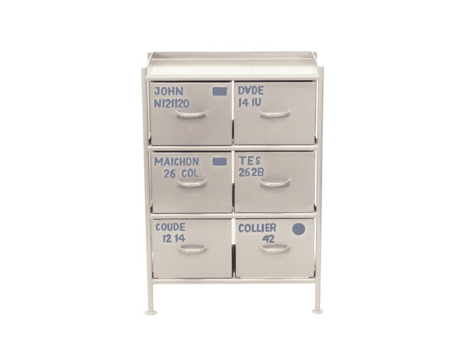 イエノワ(ienowa) 6杯引出チェスト MSG BEの写真