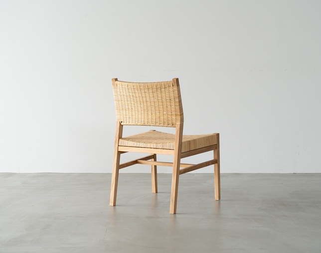 アンドクラフト(&Craft) Dining Chair TUSKER Armless Rattanの写真