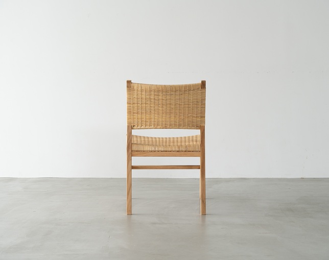 アンドクラフト(&Craft) Dining Chair TUSKER Armless Rattanの写真