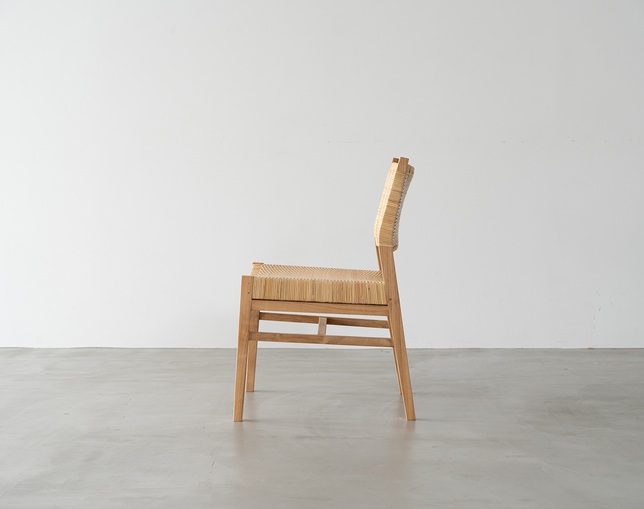 アンドクラフト(&Craft) Dining Chair TUSKER Armless Rattanの写真