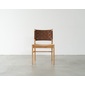 &Craft Dining Chair TUSKER Armless Leatherの写真