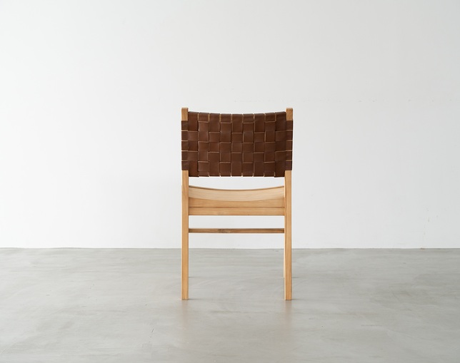 アンドクラフト(&Craft) Dining Chair TUSKER Armless Leatherの写真