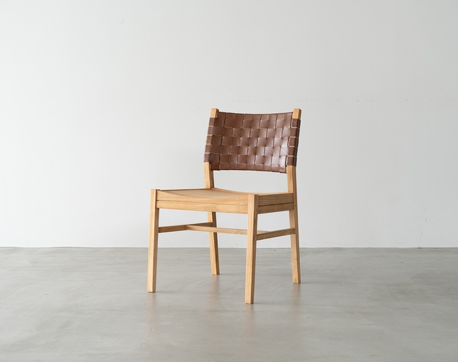 アンドクラフト(&Craft) Dining Chair TUSKER Armless Leatherの写真