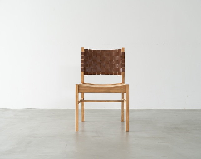 アンドクラフト(&Craft) Dining Chair TUSKER Armless Leatherの写真