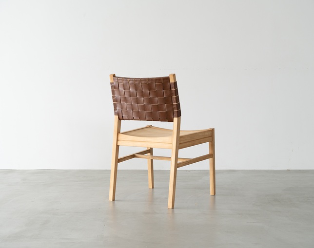 アンドクラフト(&Craft) Dining Chair TUSKER Armless Leatherの写真