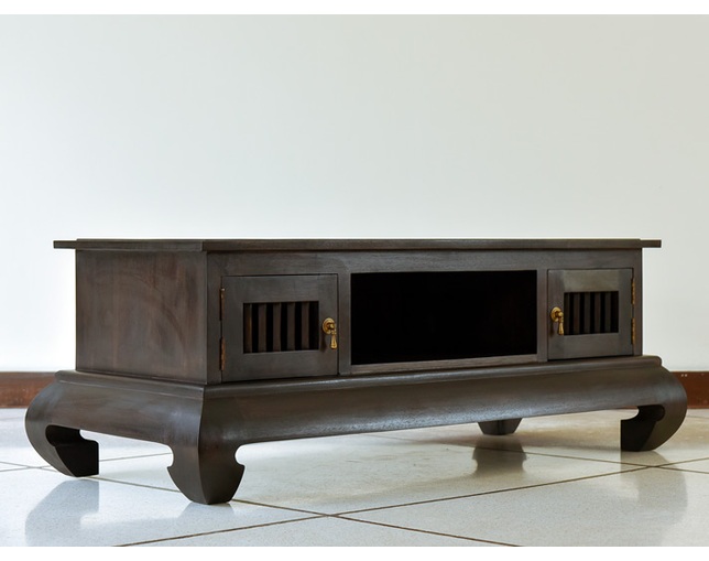 Alam Sari(アラム サリ) 【受注生産品】TV BOARD 2 DOOR KAKI OPIUM-Sの写真